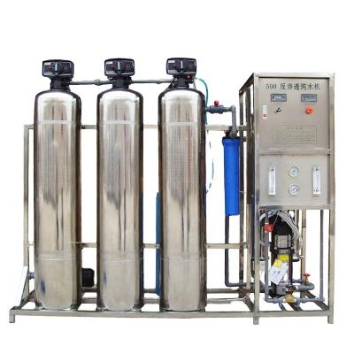 China 500LPH omgekeerde osmose RO waterreiniger voor restaurants / hotels Te koop