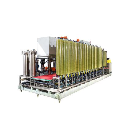 China Containerized Two Stage DTRO for Domestic waste incineration plant，Waste incineration leachate treatment equipment for sale