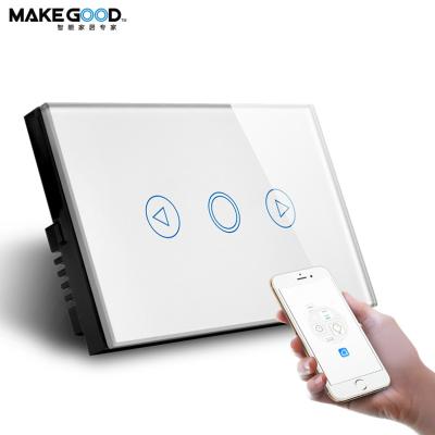 China Good Quality Tuya Smart Alexa Controlled Wifi Touch Dimmer Rheostat Touch + Wifi + Smart Compatible Switches for sale