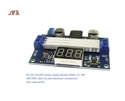 China OEM Power Supply Module PCB/A DC-DC LTC1871 3~35V DC JWT PCBA for sale