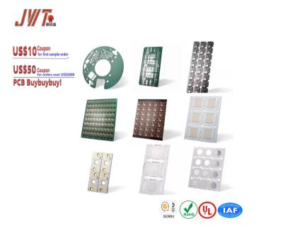 China LED Lighting 1~2 Layers Aluminum PCB For Smart LED Lights OEM ODM Circuit Board for sale