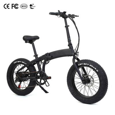 China Aluminum High Quality 7 Speed ​​500W 36V 9.5AH 20 Inch Electric Bicycle E Bike for sale