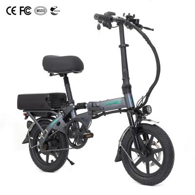 China Aluminum Alloy Hot Sale 250W 48V 32AH 14inches High End Electric Bicycle Bike Ebike for sale