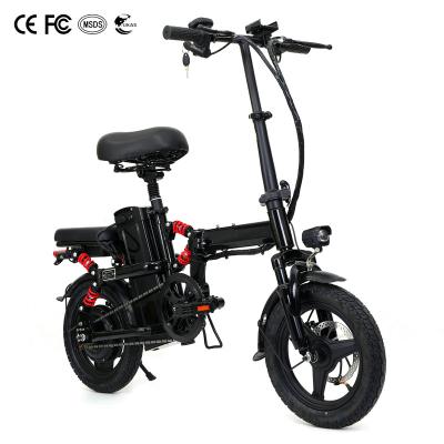 China Good Design Aluminum Low Price 250W 48V 14 Inches Electric Bicycle EBike for sale