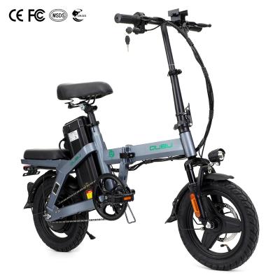 China Popular Aluminum Alloy Mechanical Folding Disc Brake Aluminum Alloy 250W 48V 10AH Electric Bike Ebike for sale