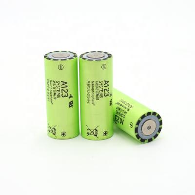 China Toys factory direct Cylindrical Lifepo4 battery 3.2V lifepo4 battery 2500mah Anr26650m1b rechargeable battery cell for electric bike for sale