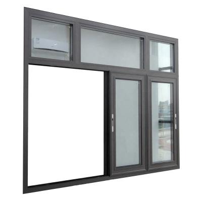 China Folding Aluminum Stained Glass Bullet Proof Windows / Screen Bullet Proof Security for sale