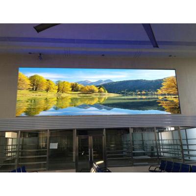 China China Manufacture Indoor Front Advertising Service With P4 Full Color Magnet 768*768mm Indoor Led Display for sale