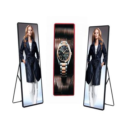 China Indoor full color cheap wifi led screen indoor mirror cover HD 3mm led display poster for sale