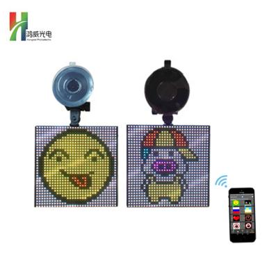 China P4 32x32 RGB E-Moji indoor car display blue-tooth programmable led mini led signs screen for sale