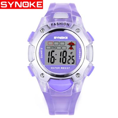 China SYNOKE 99319 Alarm Low Cost Kids Digital Watch Strap Plastic Waterproof Chronograph Student Sports Multi-fuction Wristwatch for sale