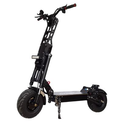 China Men FLJ 6000W 13 Inch Big Wheel Electric Scooter Adult With 80km - 120km Long Distance Riding for sale