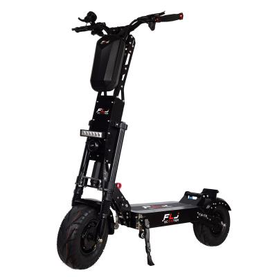 China FLJ 13inch Unisex e Scooter with 35Ah - 80Ah Fat Tire Range 6000W 7000W Battery 80-250km Dual Motor Electric Scooter Kick e Bike for sale