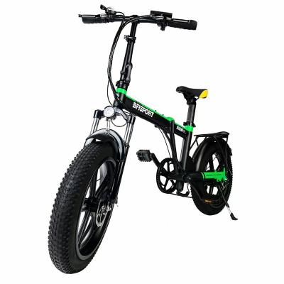 China BFISPORT FLJ EU warehouse wholesale 36V 250W motor 7 speeds electric bicycles kick scooter 20inch wheel e bike for sale