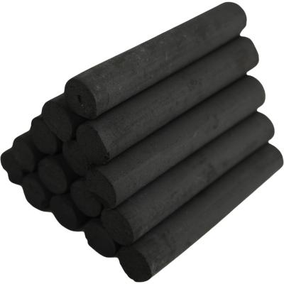 China Burn Even Firemax Shisha Charcoal Stick Smelless Burn Deashing Good Cylindrical Finger Black For Hookah CHFB2102 7800 for sale