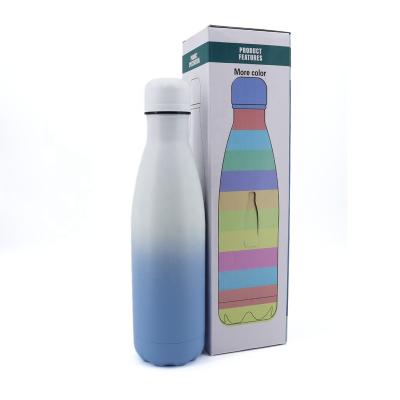 China Travel Sustainable Metal Stainless Steel Bottle Set Bicycle Promotional Drinkware Purple Cola Water Bottle for sale