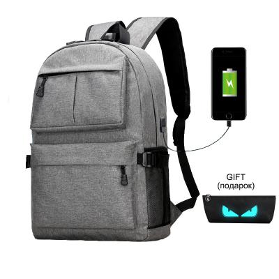 China Waterproof Anti-theft Backpack USB Men Laptop School Filling Backpacks For Teenagers Male Mochila Waterproof Travel Bag for sale