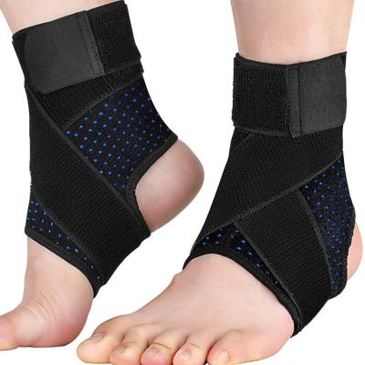 China 2021 Universal Hot Selling Soft Ankle Brace Ankle Strap Foot Drop Adjustable Elastic Sports Running Basketball for sale