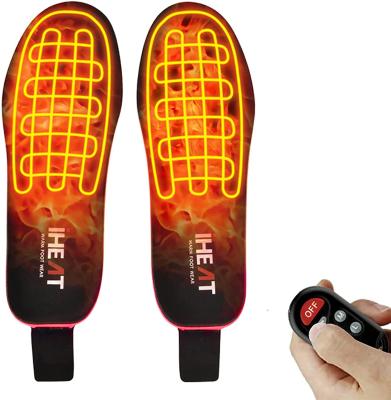 China Non slip durable insole heated rechargeable insoles with remove lithium battery outdoor work ideal for men and women for sale