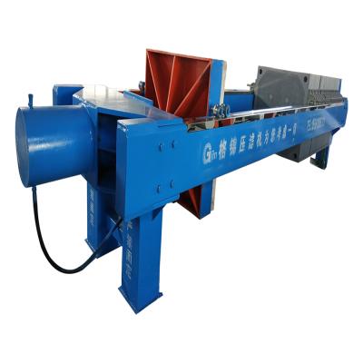 China Pharmacy Drilling Mud Coal Washing Sand Washing Automatic Mud Press Machine China Membrane Filter Press Equipment for sale