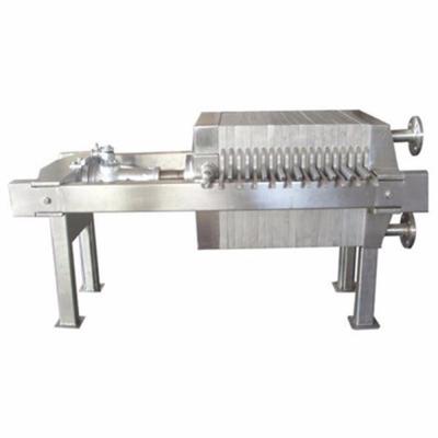 China Food Grade Automatic Stainless Steel Frame Filter Press Machine for sale