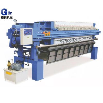 China Hot Selling Pharmacy Automatic Membrane Filter Press Membrane High Pressure Horrific Machine Sludge Dewatering Price for sale