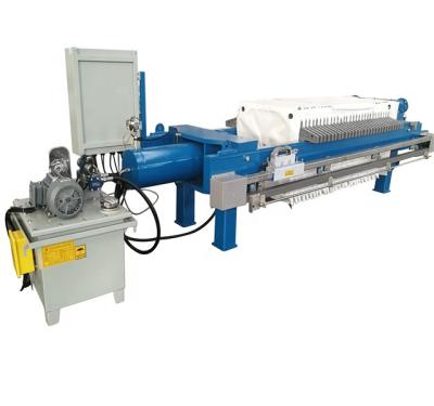 China Solid Liquid Separation Filter Press Machine Hydraulic Full Automatic Filter Press Chamber Filter Plate for sale