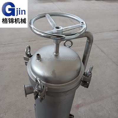 China Water Purification 2# SS 304 Single Bag Filter Factory Price Customized 316 Filter Size Housing Brew Coffee for sale