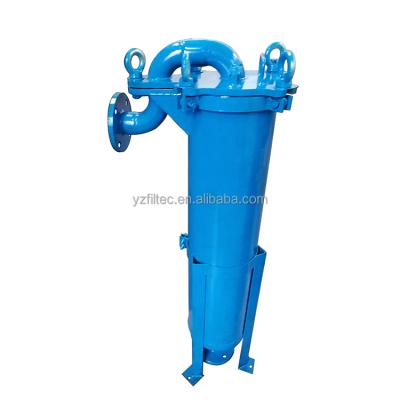 China Hotels Carbon Steel Open Top Single Bag Filter Housing For Ink Industry for sale