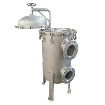 China Coconut oil edible oil purification multi housing water treatment bag filter ss304 ss316 filter factory price for sale