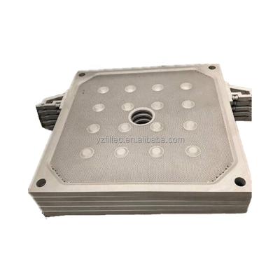 China Professional manufacturer use made solid-liquid separation chamber filter plate price for sludge filter press dewatering plate for sale