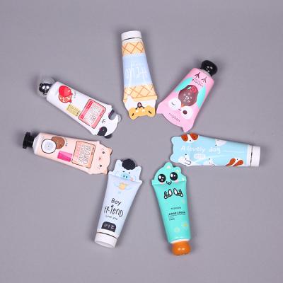 China Special Animal PE Hand Cream Plastic Tube Cosmetic Packaging 40ml 50m Size Facial Cream for sale