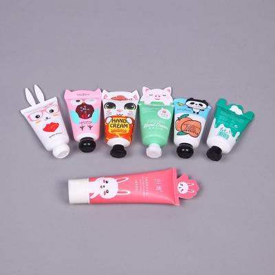 China Cosmetics D35mm Style Cosmetic Tube Cute Silk Hand Cream Printing for sale