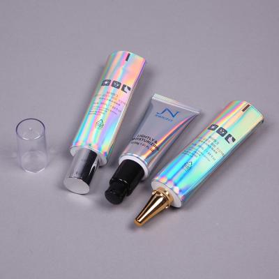 China Hot sale popular special style plastic glossy cosmetic tubes facial cream for sale