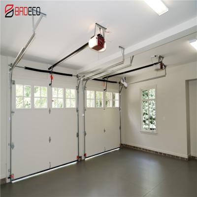 China Modern Aluminum Garage Door Heat Insulation Door Motor Overhead Automatic Aluminum Glass Door For Homes for sale