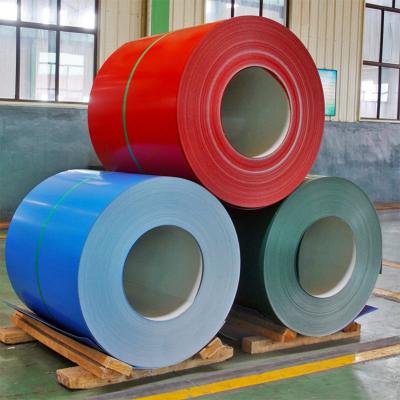 China Industrial Customizable Color Coated Aluminum Coil 1100 H24 Color Prepainted Aluminum Roller Coil for sale