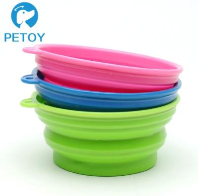 Chine L'animal familier en plastique rond durable roule service réutilisable d'OEM de cuvette de chat de silicone à vendre