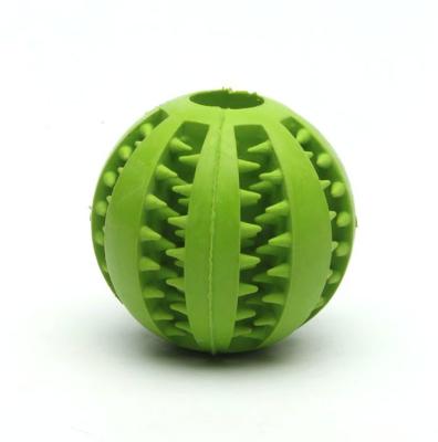 China Non Squeaky Rubber Dog Ball Jumbo Dog Tennis Ball Toy Colored for sale