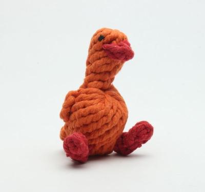 China O animal de estimação durável do pato bonito brinca brinquedos da corda para o peso original do projeto 84g dos cachorrinhos à venda