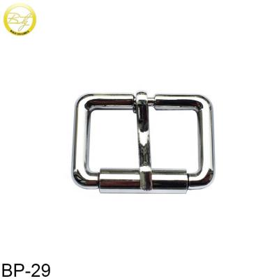 China bag parts nickel free / lead free material making accessories nickel metal pin roller buckle for sale