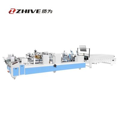 China ZWHH-580AC Wenzhou CLOTHING Maker Supply Small Carton Gluing Machine for sale