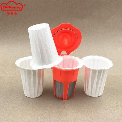 China keurig coffee filter individual custom paper coffee filter workable with ebay hot sale for sale