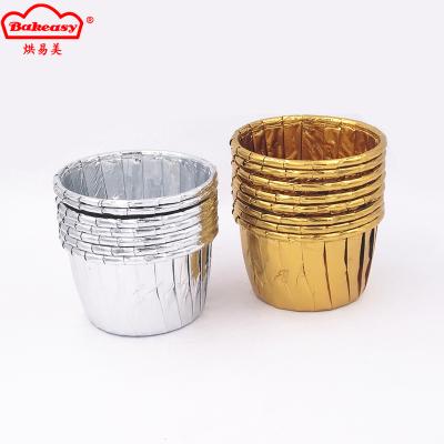 China Afternoon tea cake cup bun cake cup birthday party baking cake jar medium size 5cm disposable base for sale