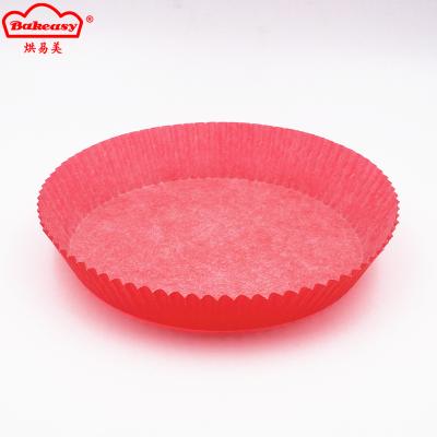 China Disposable Round Baking Tray for Large Christmas Pancake Liner for sale