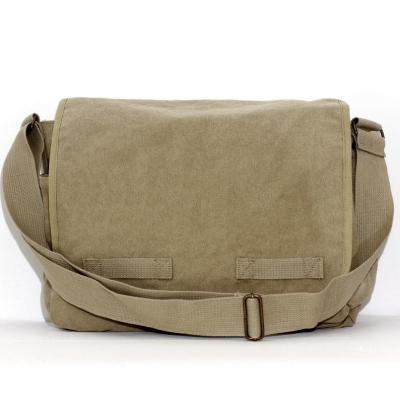 China New Design Durable Shoulder Bag Canvas Messenger Bag With Adjustable Shoulder Straps for sale