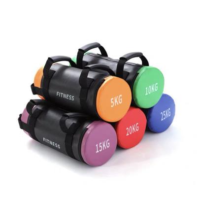 China Adjustable Weightlifting Weightlifting Exercise Sandbag Weight Training Power Bag Modern Fitness Powerbag with Handles and Zipper for sale