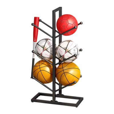 China Factory Modern Supplier Home Gym Use Double Sided 3-Tier Exercise Yoga Medicine Medicine Med Ball Storage Tree Stand for sale