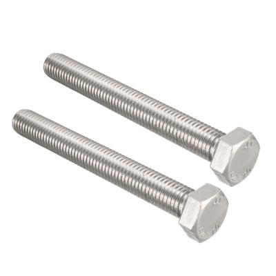 China China Wholesale M4 M5 M6 M8 M10 Modern Manufacture Metric Galvanized Hex Bolt Washer DIN931 DIN933 Stainless Steel Bolt Screw Nut for sale