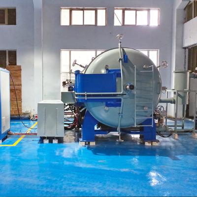 China Customized Horizontal Vacuum Carbonization Furnace Machine With PLC Water Nitron Cooling for sale