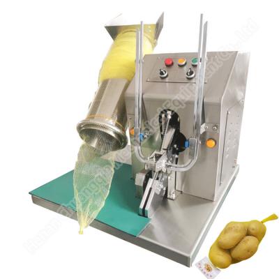 China Net Clipper Packing Machine Citrus Net Bag Packing Machine Garlic Packing Net Bag Machine for sale